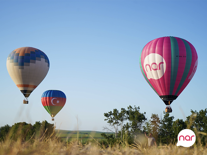 “Nar”ın əsas tərəfdaşlığı ilə “Balloon Festival” keçirildi