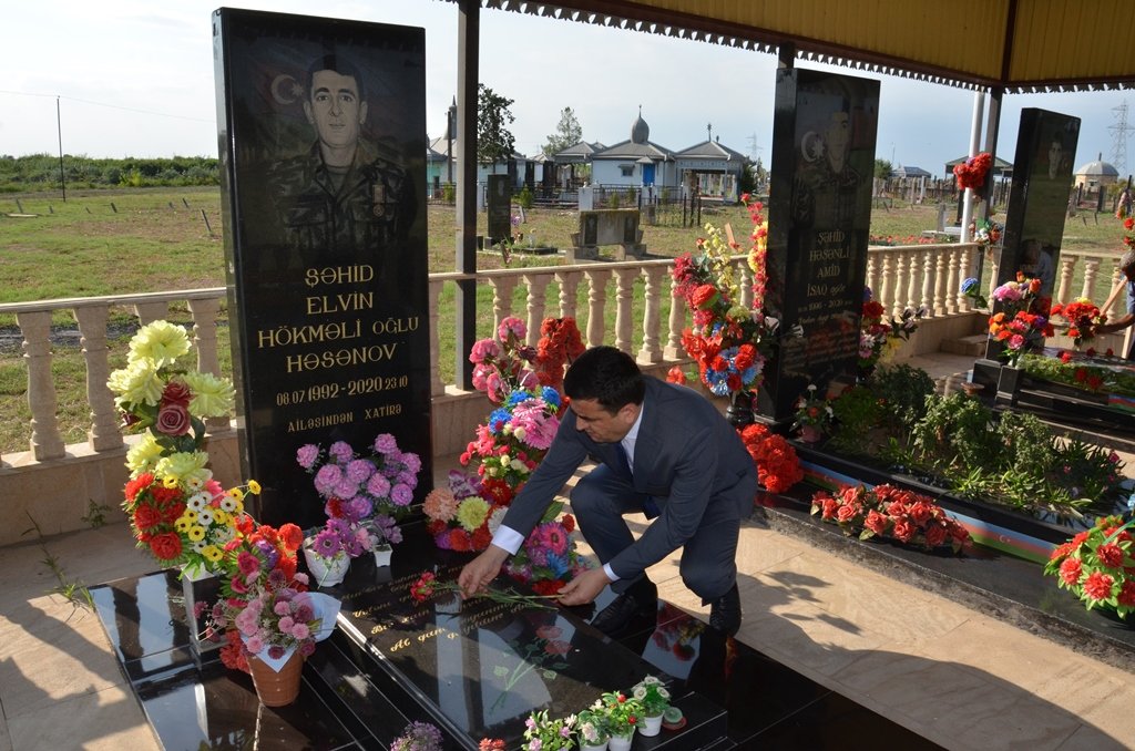 Elmir Bağırov şəhid ailələrinə, qazilərimizə hər zaman dəstək göstərir