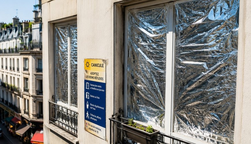 Avropada öldürən istilər: parislilər evlərini qeyri-adi üsulla qoruyur