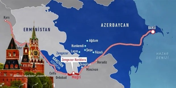 Rusiya "Zəngəzur dəhlizi"ndən pay istəyir