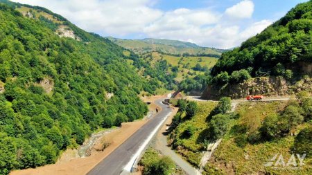 Ümumi uzunluğu 23.4 km olan Murovdağ tunelində 14 km qazma işləri artıq tamamlanıb VİDEO/FOTO
