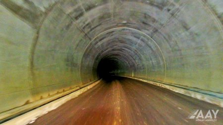 Ümumi uzunluğu 23.4 km olan Murovdağ tunelində 14 km qazma işləri artıq tamamlanıb VİDEO/FOTO