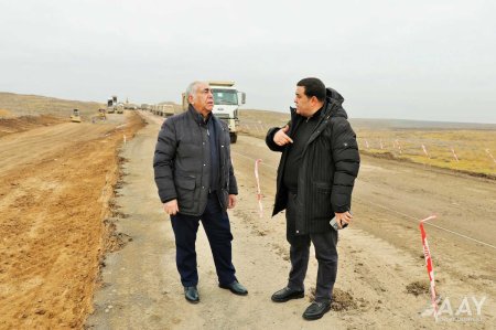 Xocalı, Şuşa, Ağdərə və Ağdam rayonlarında icra edilən yol layihələrinə baxış keçirilib VİDEO/FOTO