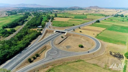 M2 magistralın 130 km-lik hissəsinin genişləndirilməsi işləri yekunlaşdırılır  VİDEO/FOTO