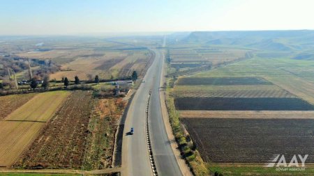 M2 magistralın 130 km-lik hissəsinin genişləndirilməsi işləri yekunlaşdırılır  VİDEO/FOTO