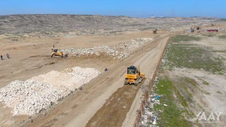 Nəqliyyat sıxlığının azaldılmasında böyük rol oynayacaq yolun tikintisinə başlanılıb