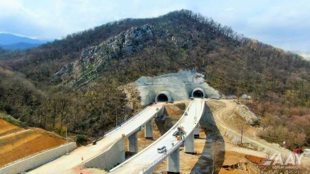 Əhmədbəyli-Füzuli-Şuşa yolunun beynəlxalq normalara uyğun tikintisi davam etdirilir VİDEO/FOTO