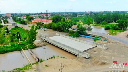 Mövcud M3 magistralının Yenikənd-Biləsuvar hissəsinin tikintisi sürətlə davam edir  VİDEO/FOTO