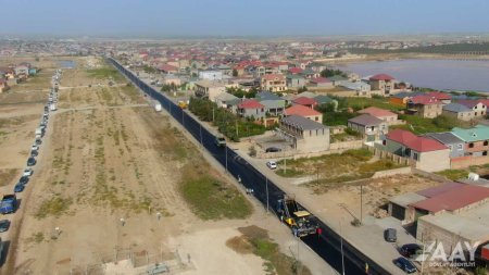 Mehdiabad-Digah-Məmmədli avtomobil yolunda təmir işləri aparılır VİDEO/FOTO