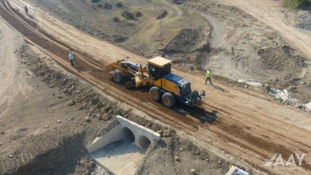 Yardımlıda 23.5 km uzunluğa malik avtomobil yollarının əsaslı təmiri yekunlaşır VİDEO/FOTO