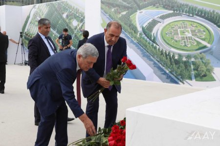 AAYDA-nın rəhbərliyi və əməkdaşları Zəfər parkında olublar FOTO