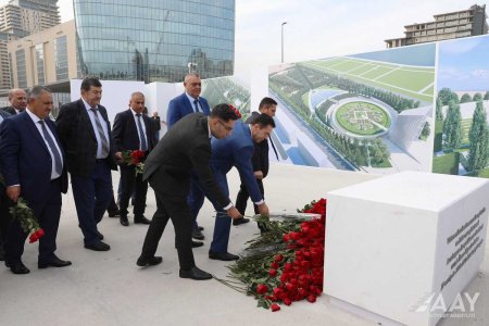 AAYDA-nın rəhbərliyi və əməkdaşları Zəfər parkında olublar FOTO