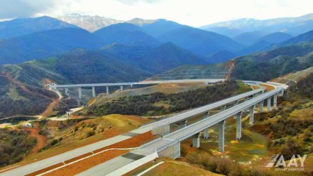 Əhmədbəyli-Füzuli-Şuşa yolu dünyada İnnovativ inşaat metodologiyası nominasiyasında 1-ci yeri tutub VİDEO/FOTO