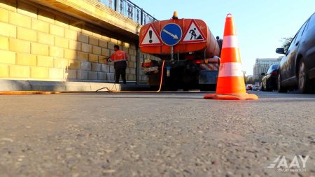 Tunel, körpü və keçidlərin təmizlənməsi işləri aparılıb VİDEO/FOTO