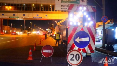 Tunel, körpü və keçidlərin təmizlənməsi işləri aparılıb VİDEO/FOTO